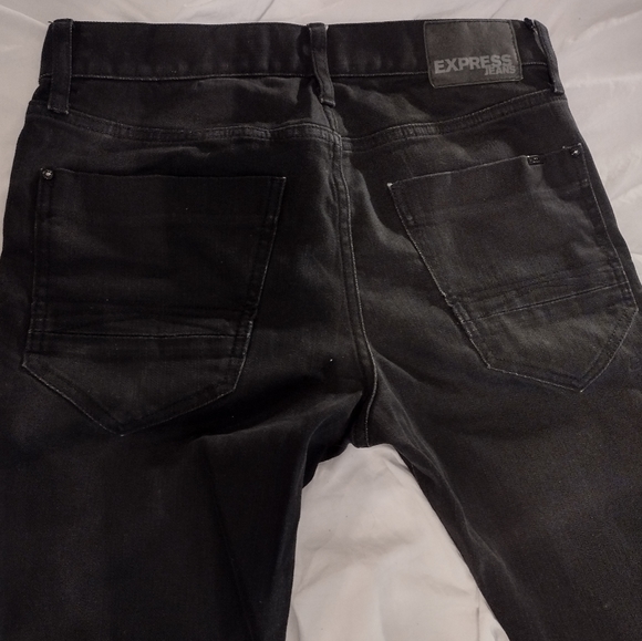 Express Jeans | Express Alec Super Skinny Fit Jeans 30x30 Nwt | Color: Blue - Picture 6 of 7